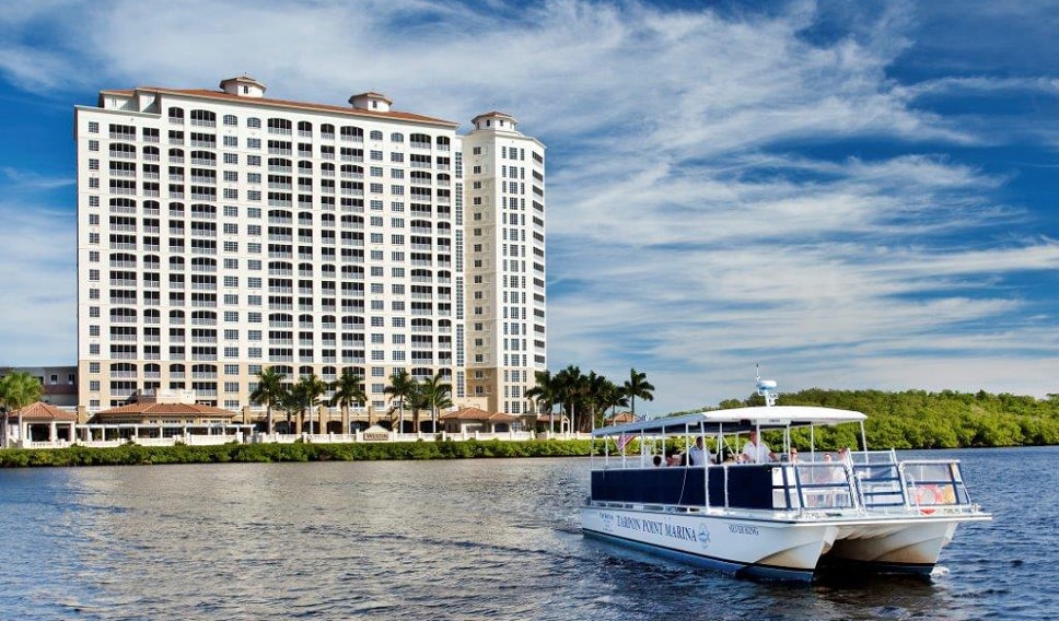 Photo of the Westin Cape Coral Resort from the Marina