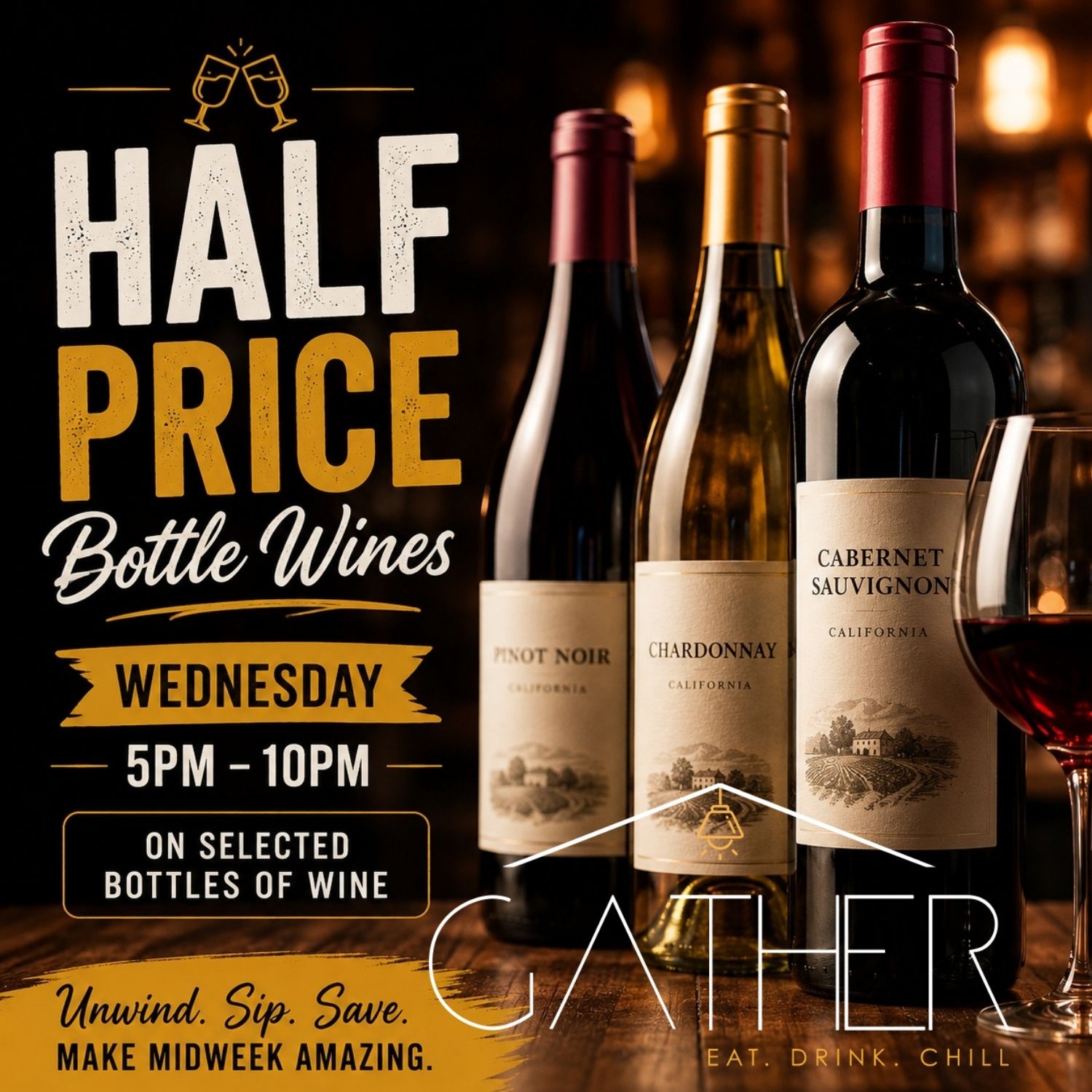 Gather Half Price Wines