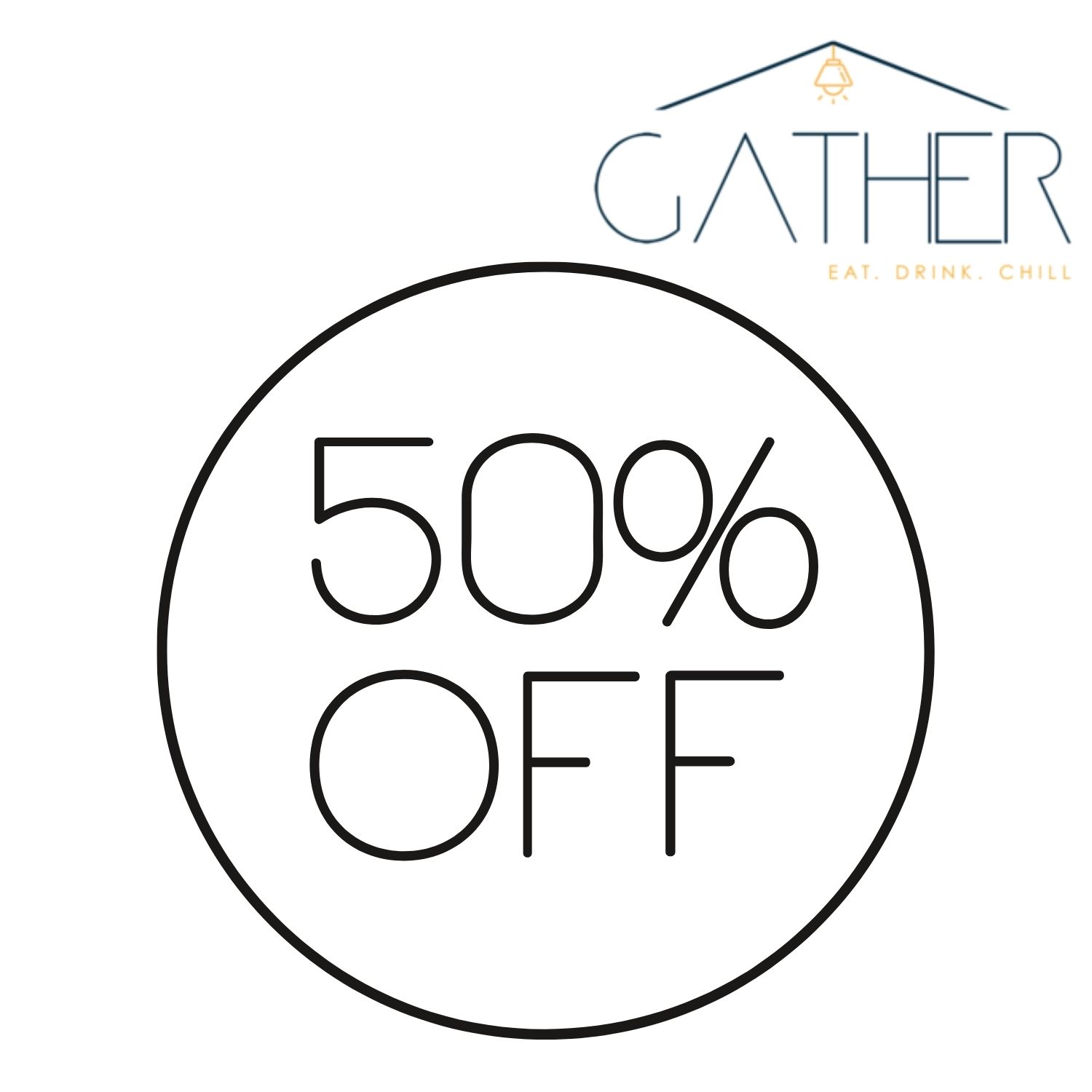 50% off appetizers for locals at Gather on Tuesdays