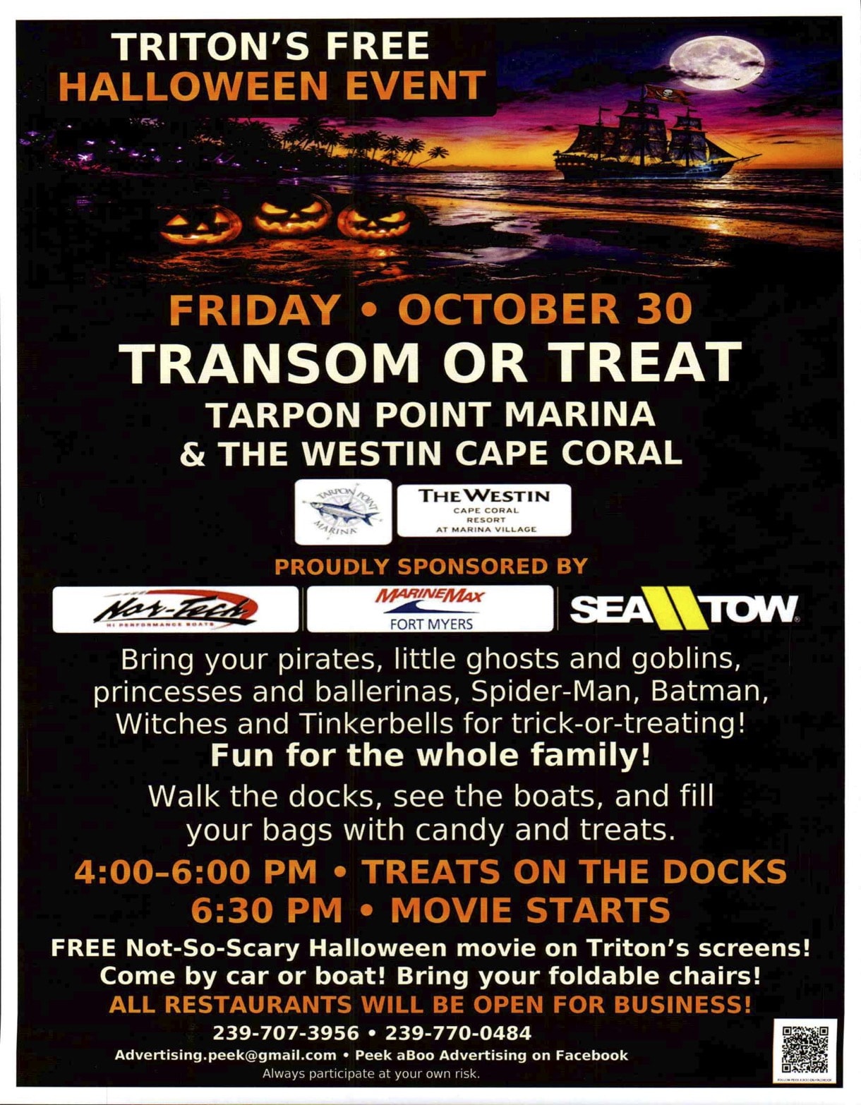 Triton Halloween Flyer